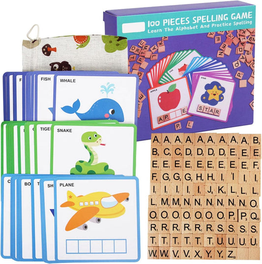 100 PIECES SPELLING GAME